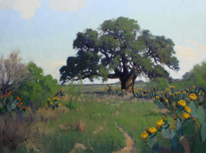 Noe Perez Quiet Afternoon image courtesy the artist and William Reaves Fine Art